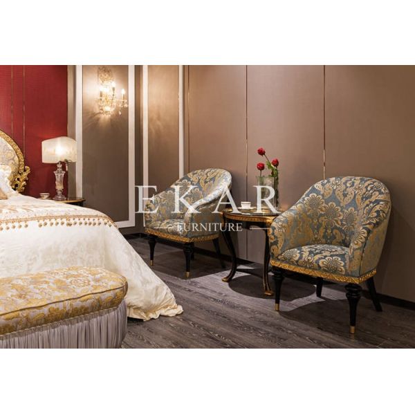 Royal Armchair Designer Armchair Vintage Armchair Fabric Armchair Waiting Rooms Chai TS001