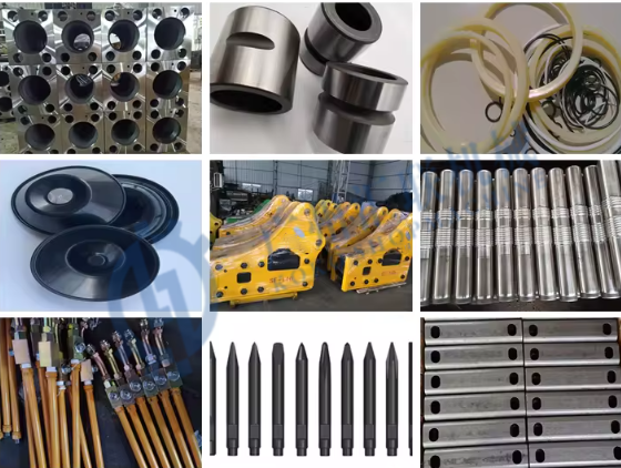 Части гидравлического молотка ОКАДА через натяжной болт TOP300 TOP400 TOP800 TOP205 TOP210 TOP250 для экскаватора