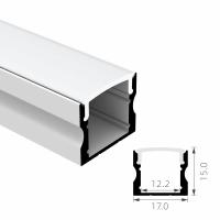 L'alliage 6063 T5 a mené l'extrusion en aluminium de profil de bande avec la couverture de diffuseur de PC