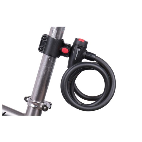 2022 Anti Theft Bike Steel Cable Lock Portable Security Padlock for Mountain MTB Bikes