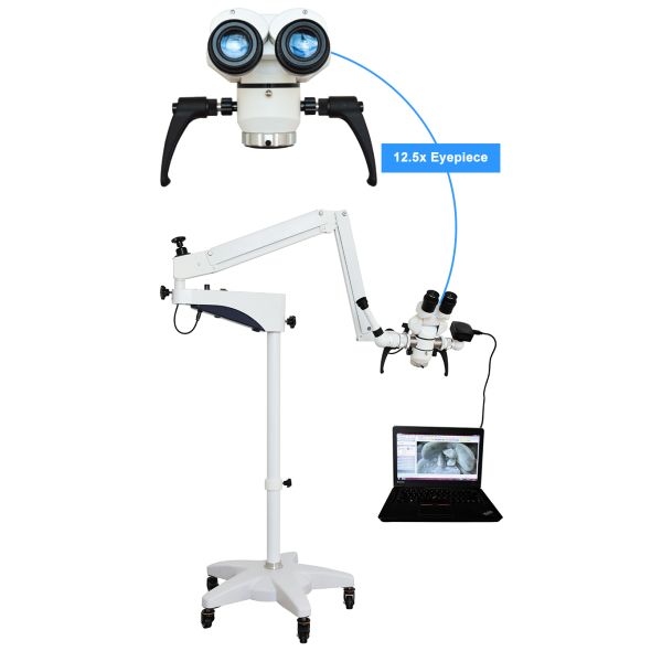 12.5X Medical 30mm Dental Lab Microscope Surgical Operating