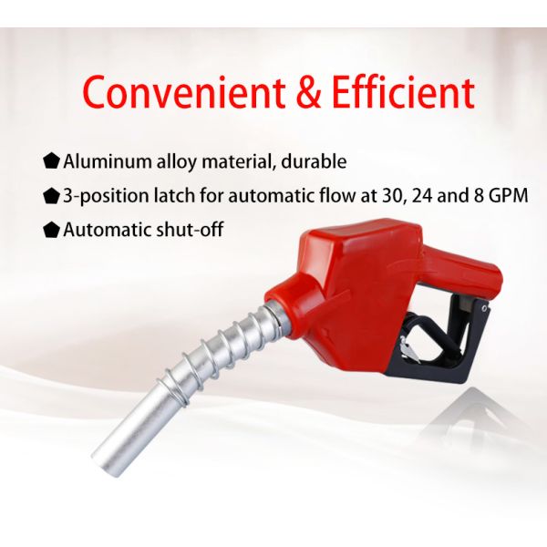 0-45l/MIN Diesel Fuel Nozzle Auto Shut Off For Petrol Gasoline Station