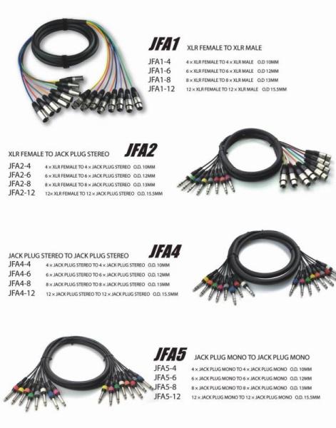 XLR Female to XLR male Stage Snake Cable OEM Service With Customer