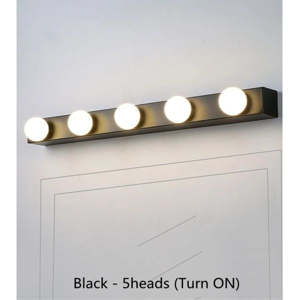 Bathroom Decor Mirror Light Dimming Cabinet Makeup Lights ball Around Mirror Wall Lamps (WH-MR-77)
