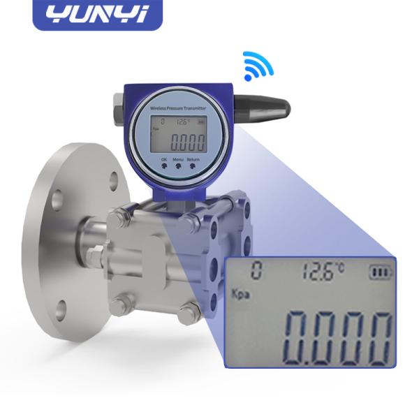 Sensor de nivel inalámbrico 4G Lora industrial de una sola brida para monitoreo remoto de tanques de líquidos