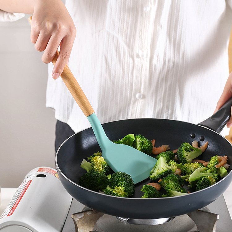 Частей Eco теплостойких утварей Kitchenaid шпателя силикона дружелюбные 10