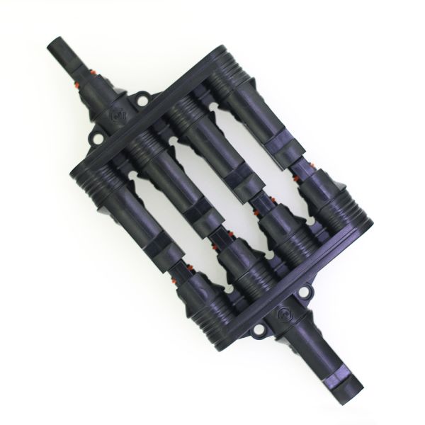 One In Four Solar Panel Connectors Male Female Parallel Branch Connectors ODM OEM