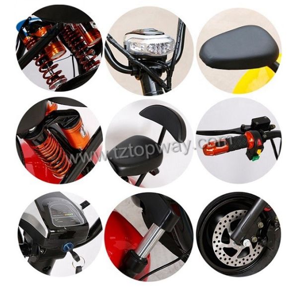 2018 New Style Two Wheel Off Road Electric Mobility Halley Scooter