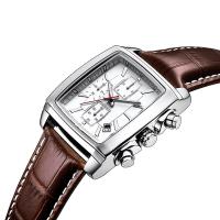 Montre-bracelet 3ATM de quartz d'hommes d'Odm d'OEM d'acier inoxydable de BSCI