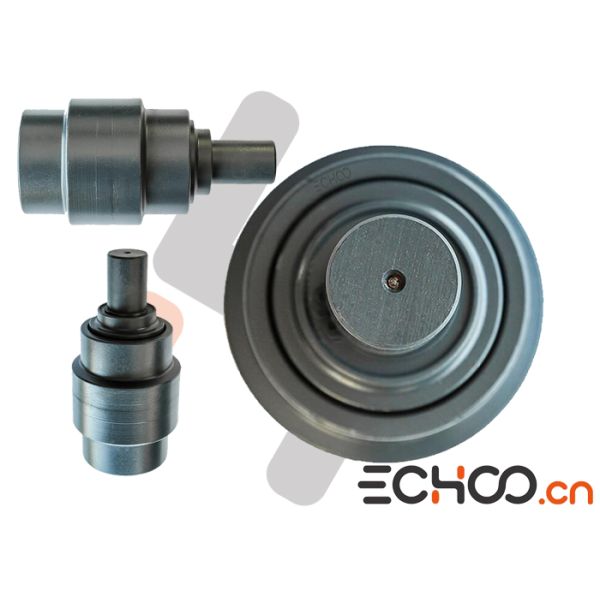 Steel CR5592 Digger Track Rollers / For CAT Track Rollers Black High Strength