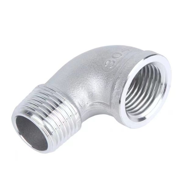 Stainless Steel 301/304/316 90 Degree Street Elbow 1/2 NPT Female x 1/2 NPT Male