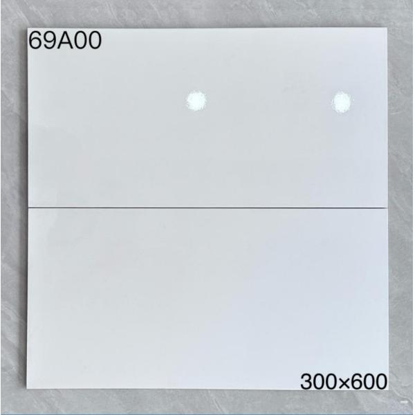 Bathroom Kitchen Polished Marble Ceramic Tile 300x600 Bright Wall Stone