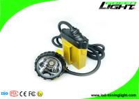 25000 phare rechargeable en aluminium imperméable de la batterie LED de Lux Mining Cap Lamp IP68 SAMSUNG antistatique