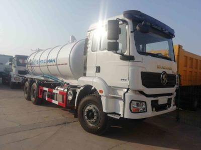 X3000 Special Trucks Shacman 6x6 Sewage Suction Truck 10 Wheels 70 Ton  380HP