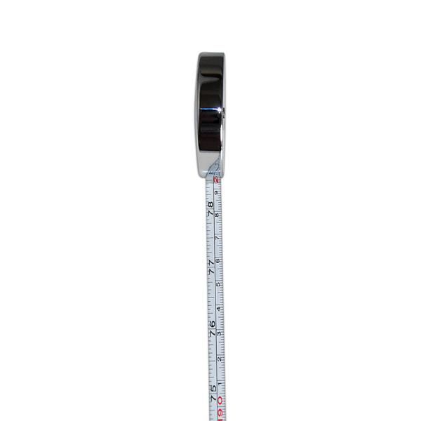 Stylish Alloy Shell Engineer Metal Case Measuring Tape pour les projets de construction et de bricolage