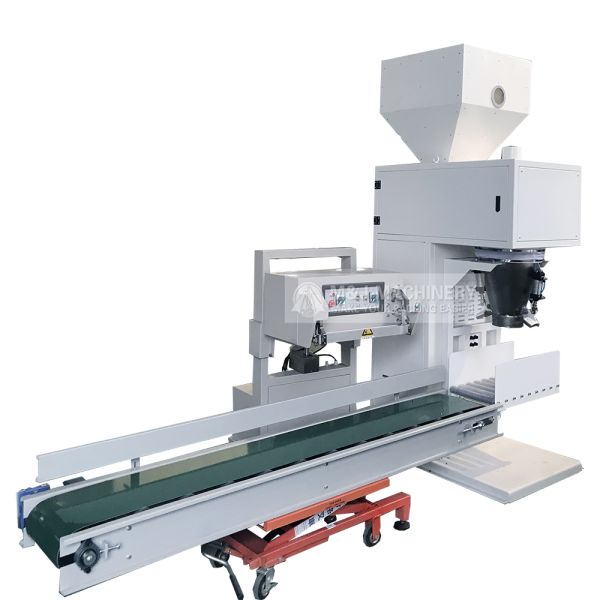 Convenient Mobile Wood Pellet Bagging Machine for 25kg 50kg 100kg 3000*900*2800mm