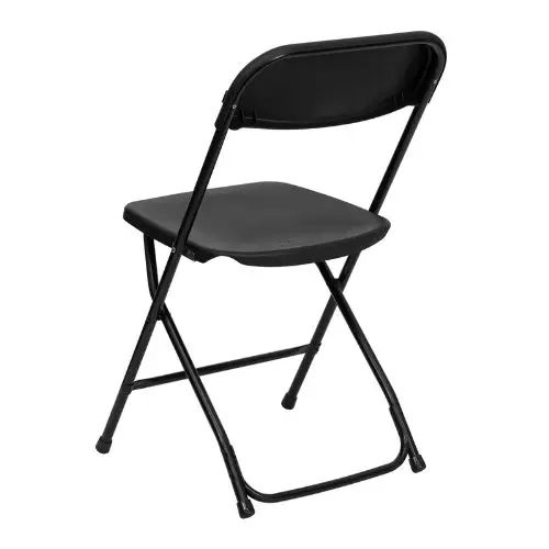 Acid Resistance Metal Stackable Folding Chair Foldable Steel Chair
