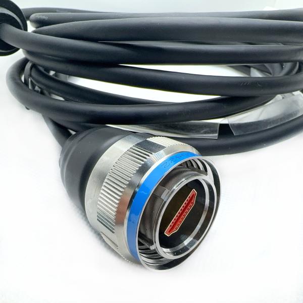 Category D38999 Series Custom Connectors With HDMI Stainless Steel Passivated Work Temperature -65C -200C.YW3 10E06S-01.High Definition Multimedia Interface