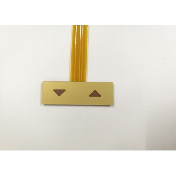 Переключатель мембраны Фпк сенсорной панели гибкий водоустойчивое с сторонником Пмма