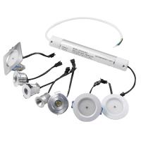 Emergência Recessed teto Downlight IP20 do diodo emissor de luz da bateria