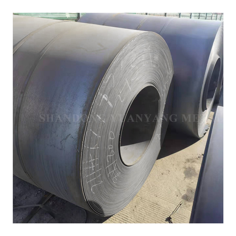 Q235 Q345 2mm 4mm 6mm 10mm Metal Iron Black Roll  Rolled Mild  Carbon Steel Coil
