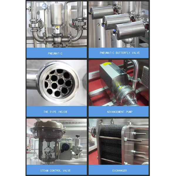 Автоматическая система очистки CIP стиральная машина из нержавеющей стали