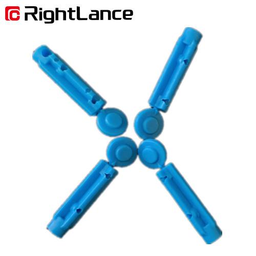 Wathet Blue 30g Disposable Sterile Twist Blood Lancets For Blood Glucose Testing