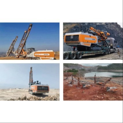 Integrated Blasting Hole DTH Drilling Rig Machines for Quarrying Stone Blasting
