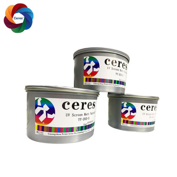 Vernis UV de Matt Offset Printing Chemicals Paper de compensation résistante op d'éraflure