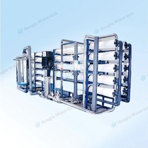 60M3/H Two Stage Reverse Osmosis Water Treatment Equipment RO Water Purifier Machine