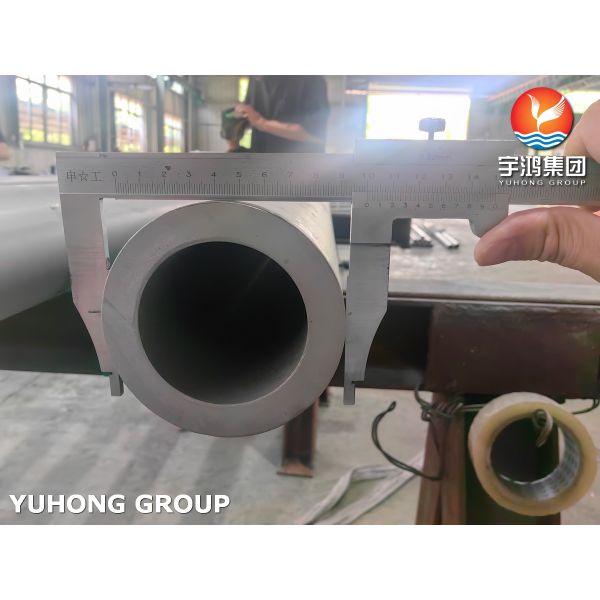 Tubes d'échangeur de chaleur en acier inoxydable duplex A790 S32205 pour condenseur