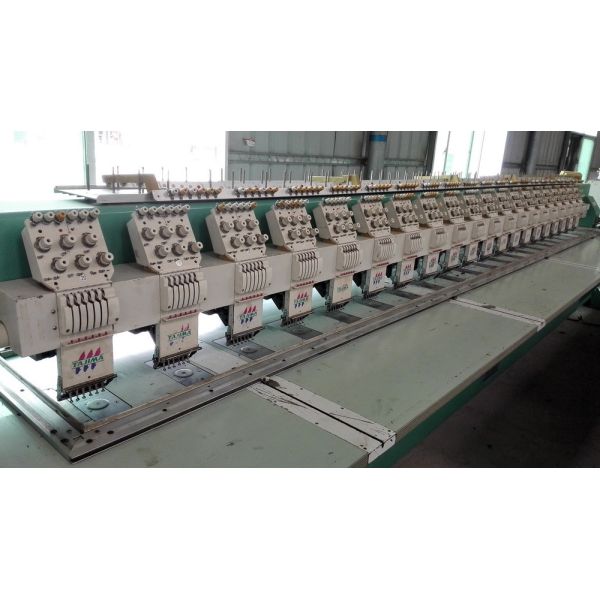 Second Hand Tajima Professional Embroidery Machine 20 Heads 6 Needles