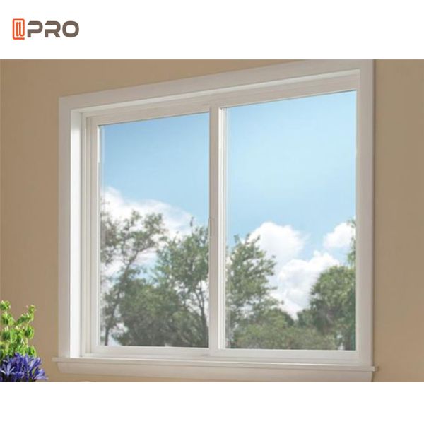 Smooth T5 6063 Aluminum Sliding Windows Non Thermal Break