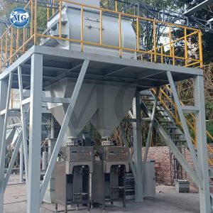 Twin Shaft Paddle Mixer Mortar Plant
