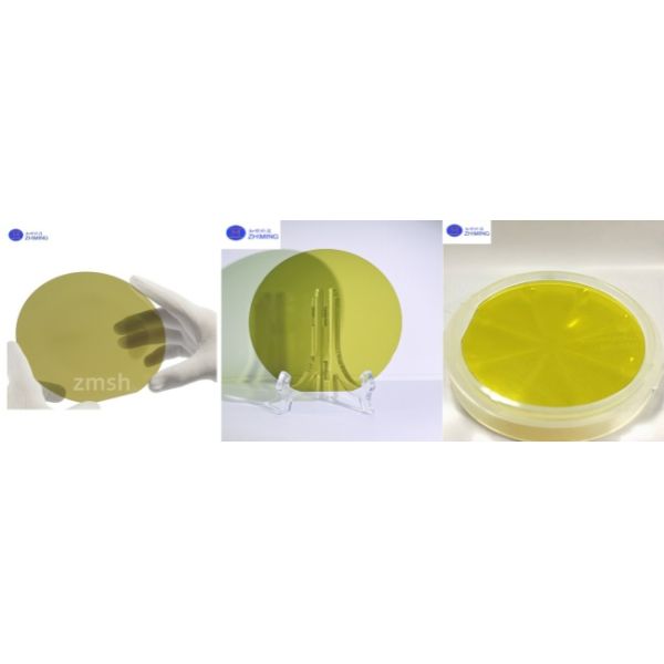 4inch Silicon Carbide Wafers 4H-N Type 350um Thickness SiC Substrate