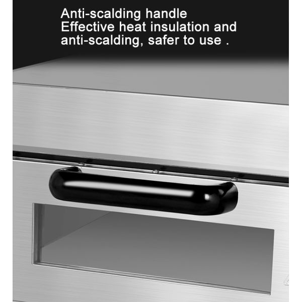 Commercial Pizza Oven Stainless Steel Bakery Equipment 560x525x295mm