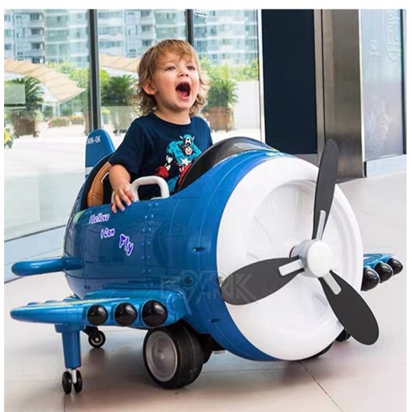 15KG Children Remote Controlled Airplane Plaza Car Amusement Park Kiddie Ride