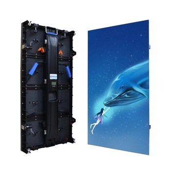 New images indoor P3.91 full color led display rental hanging video wall