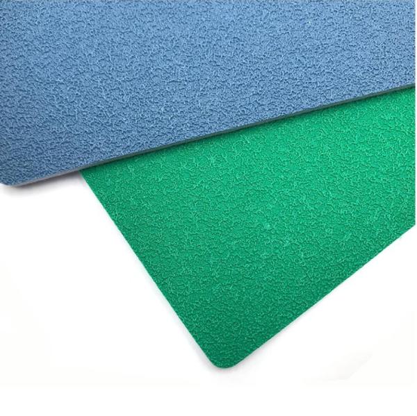 Sand Grain Badminton PVC Sports Flooring 4.5mm Thickness 1.8mX15m Size