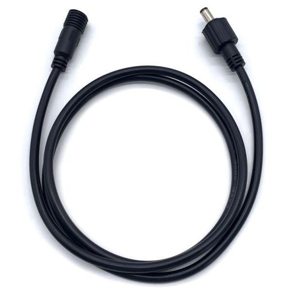 Hombre a mujer 5.5x2.1mm 5.5x2.5mm 3.5x1.35mm Cable de extensión de energía DC a prueba de agua