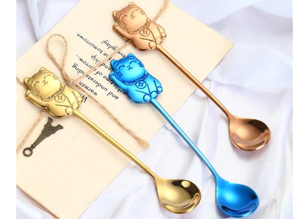 High End Creative Cute Cat Spoon / Gift Coffee Stirring Spoon Wear Resistance