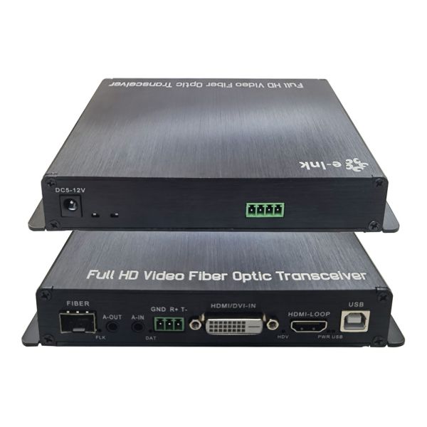 1080P DVI к конвертеру HDMI женскому с наполнителем волокна Bidi аудио GPIO KVM RS232