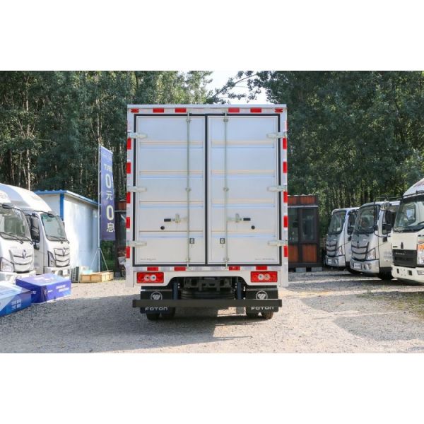 Beiqi Foton 158HP 4X2 4.14m Single-Row Van Light Truck Stock Hot Fukuda Omark S1 Chang Ying Version