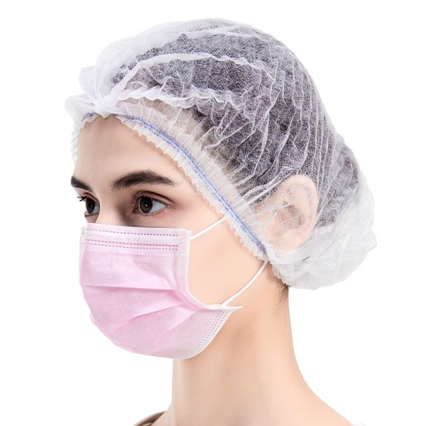 Hubei Haixin 3 Ply Non Woven Surgical Masks Medical Disposable Facemask Manufacturer Surgery Pink Face Mask Wholesale