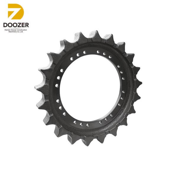 Quantité assurée R130 Chain Drive Sprocket pour Hyundai HRC52-58 Dureté de surface