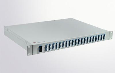 40CH Arrayed Waveguide Grating ,  Athermal AWG DWDM 100GHz Wavelength For MUX / DEMUX