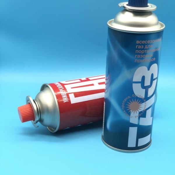 250 г бутанового топлива для открытого гриля и отопления ️ портативная газовая банка для кемпинга, хвостовой и многого другого