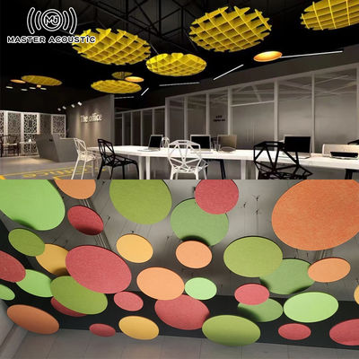 Anti Static Polyester Acoustic Panels 15mm Soundproof Wall Panel for Kindergarten