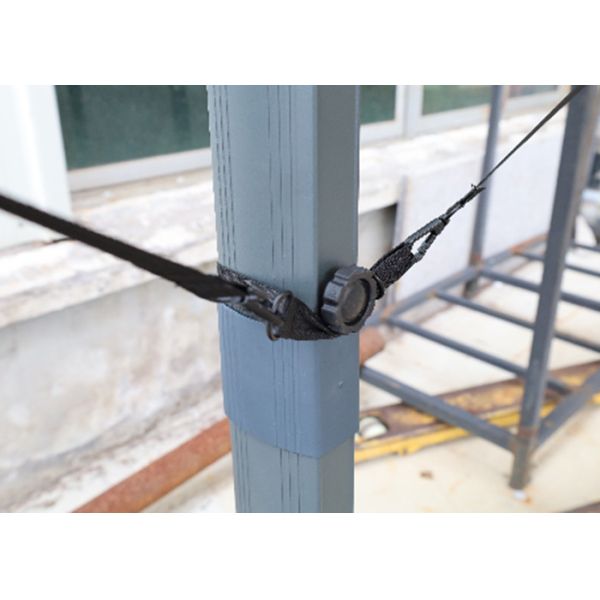 Patio Double Sided 4.5x2.65m Outdoor Sun Parasol With Steel Pole