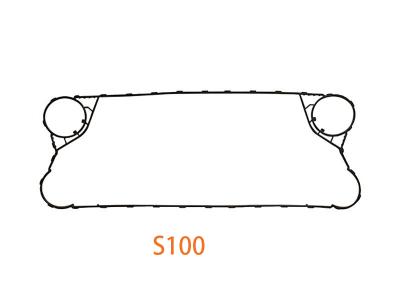 Custom Plate Heat Exchanger Gasket For Heat Exchanger Sondex S100 NBR EPDM